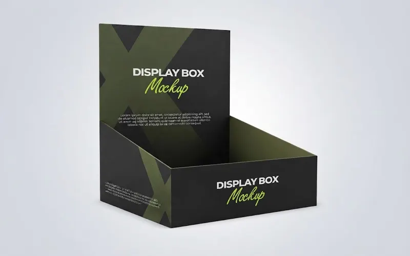 Caixa Display - estrutura